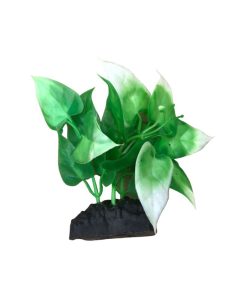 White Green Plastic Plant