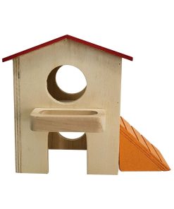 Carno Wooden Hamster House With Ramp